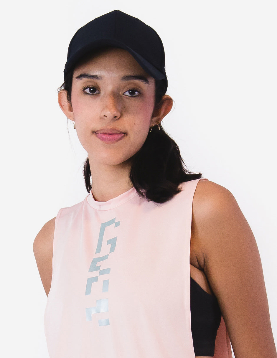 Leven Pixel Tank Top Rosa