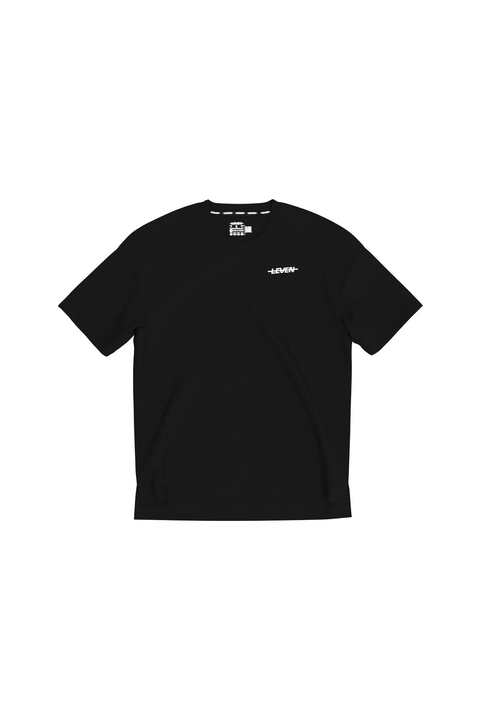 Just For Fun Black Logo Tee