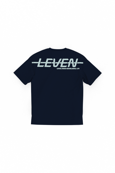 Navy Leven Tee