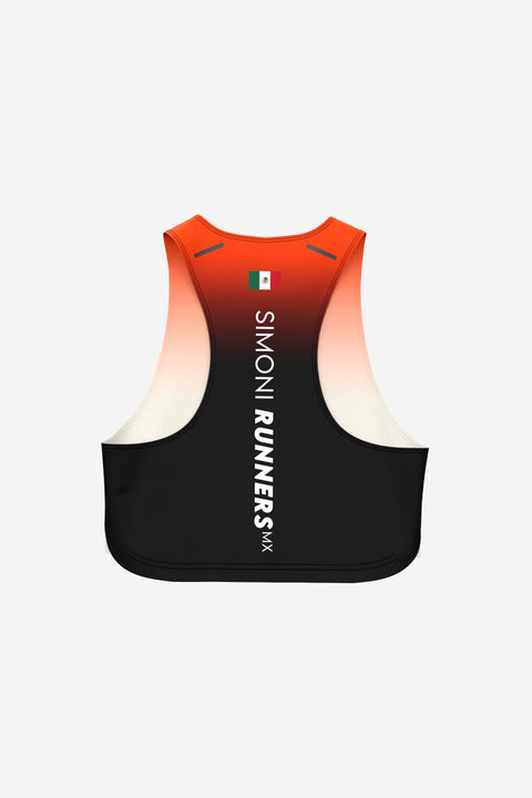 Simoni Runners By Leven Race Singlet Cropped