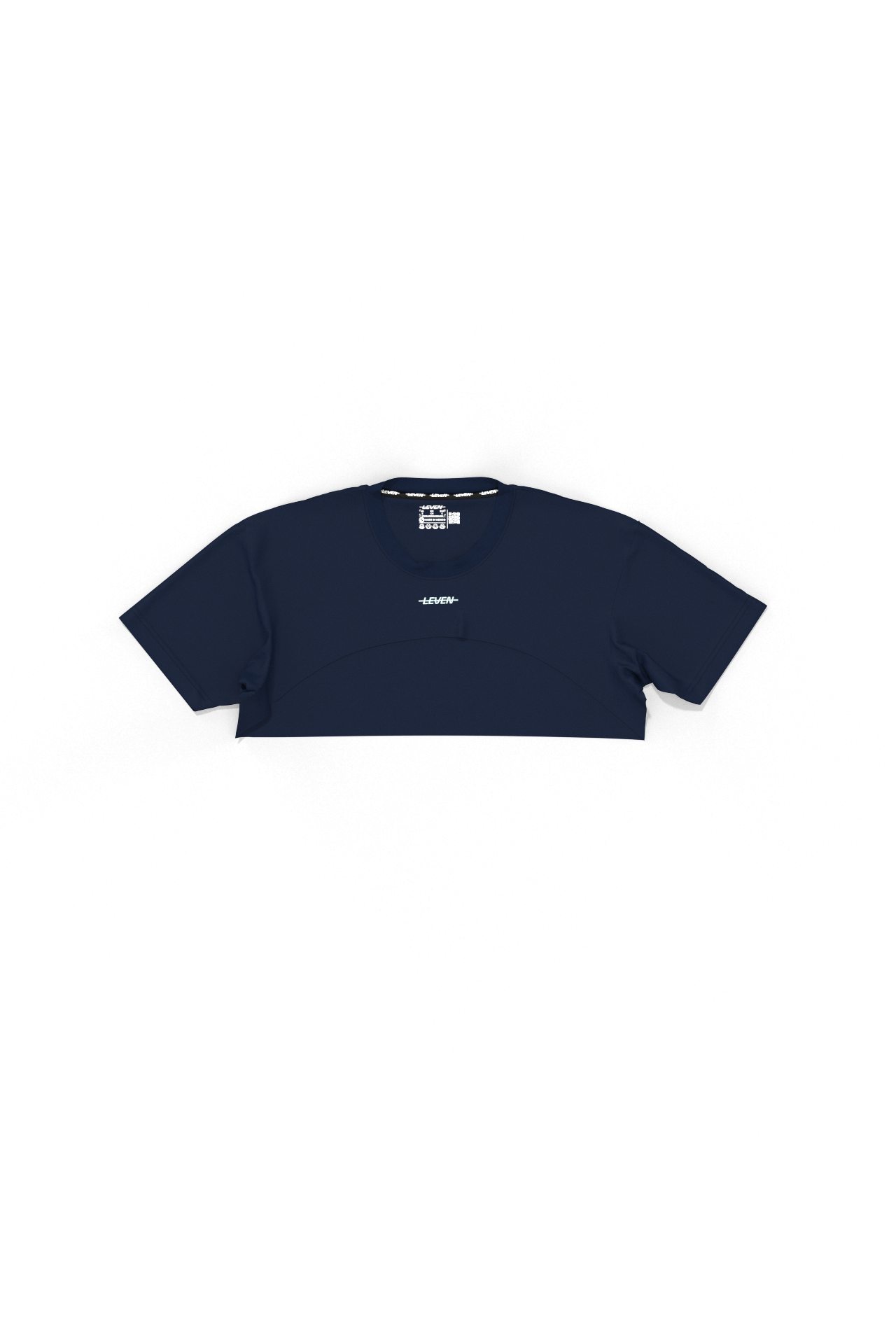 Leven's Ultra Cropped Crop Top Navy